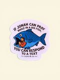 Jonah Sticker