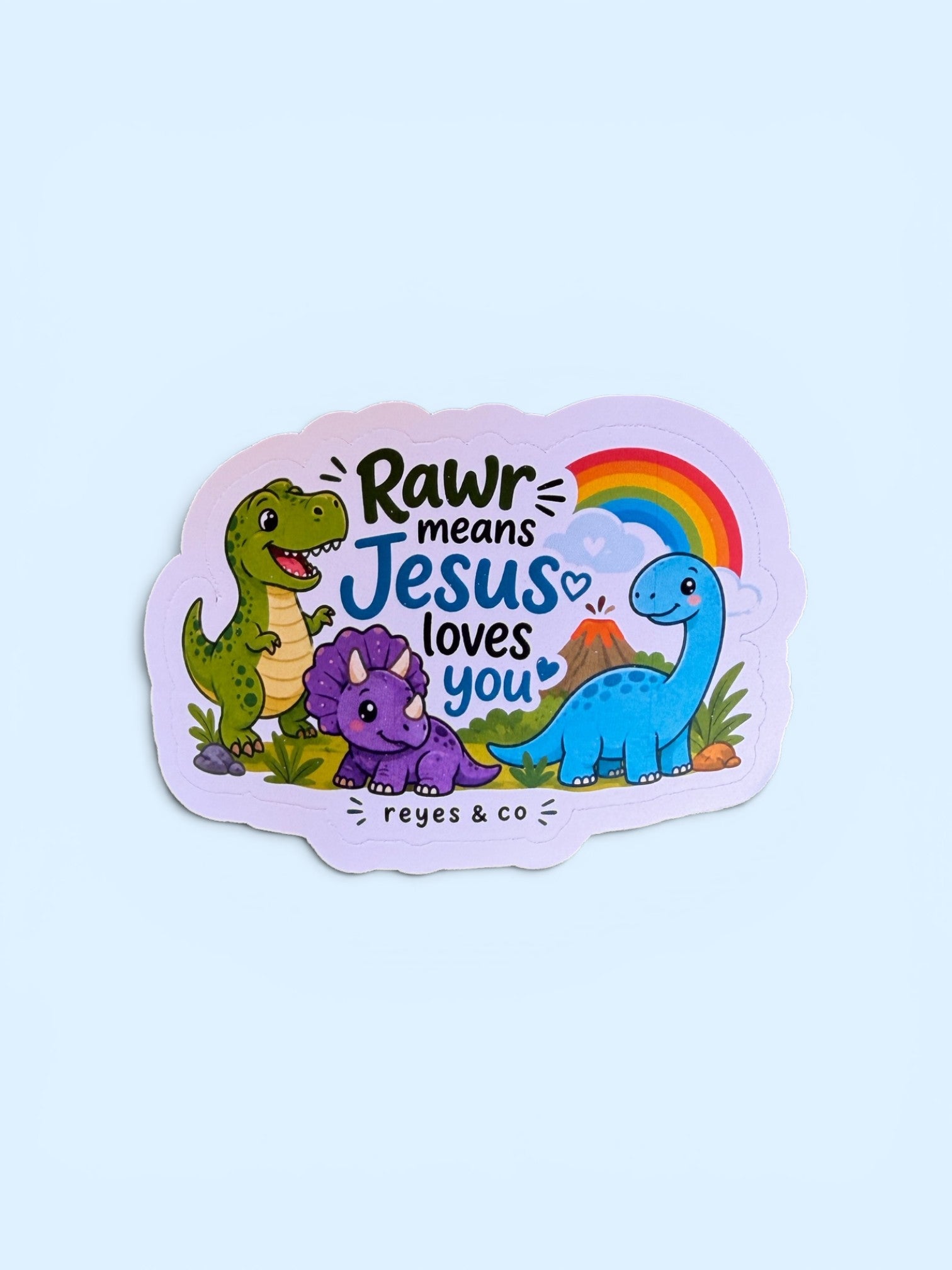 Rawr Sticker